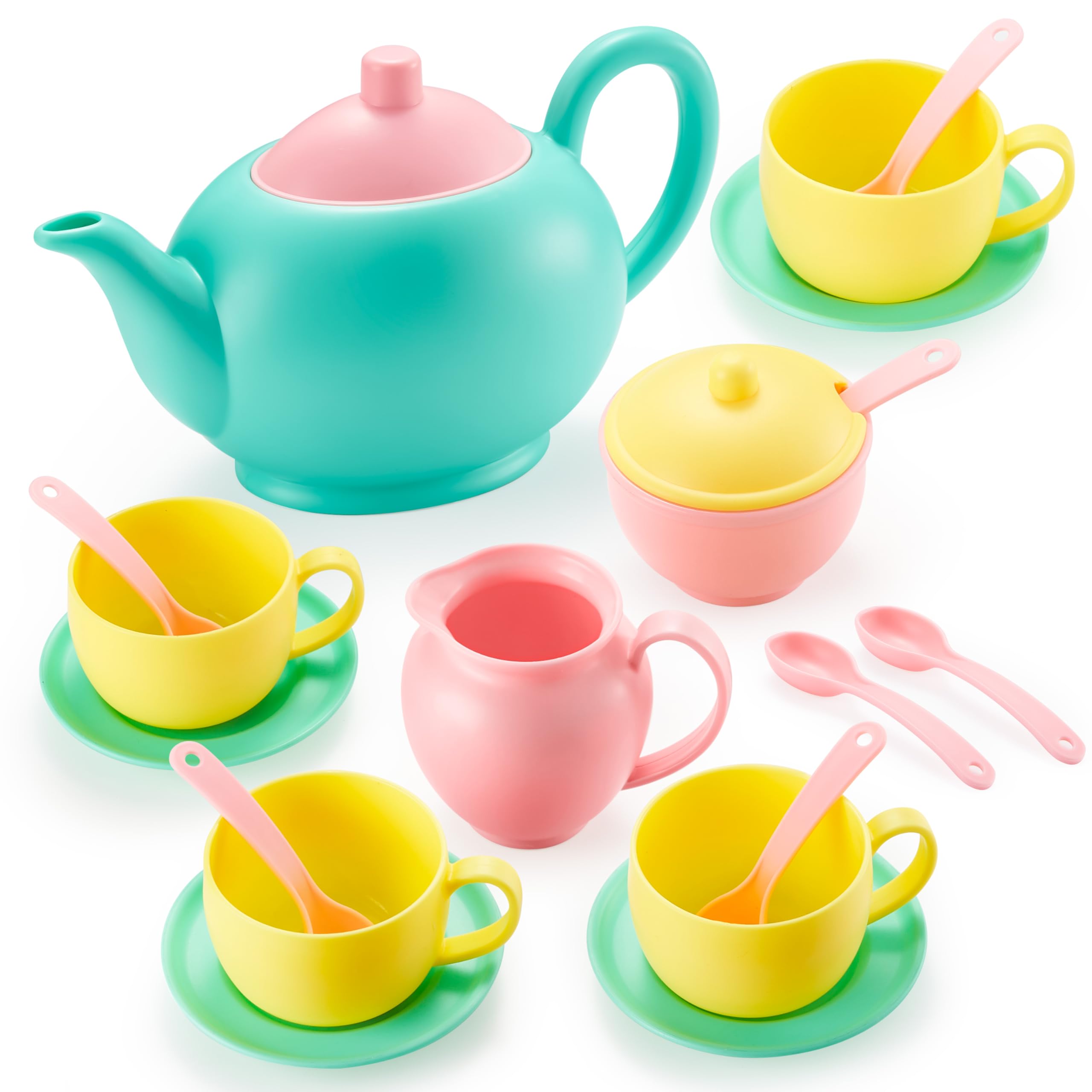 Amazon.com: JOYIN 18PCS Pretend Tea Party Set Play Food